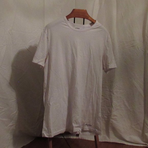 Columbia White T-Shirt XL 100% Cotton - Picture 1 of 5